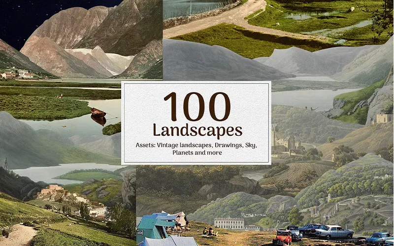 landscape cutouts