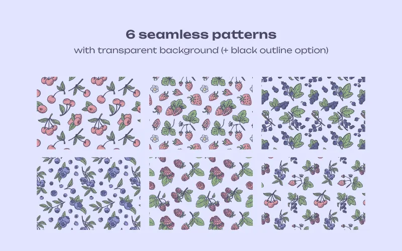 Berry patterns preview