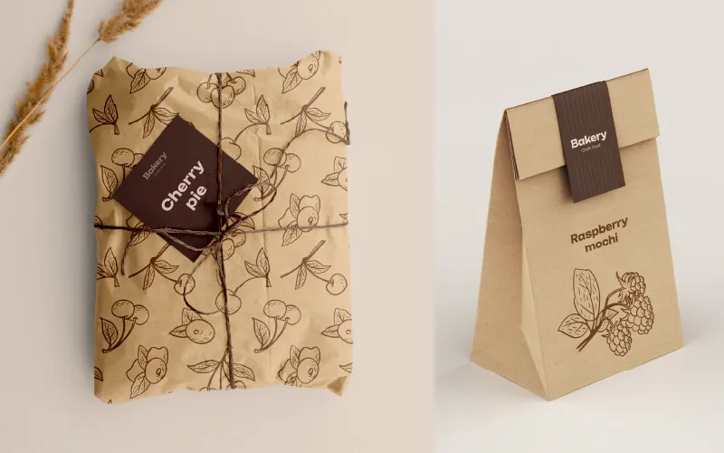 Cherry packaging templates preview