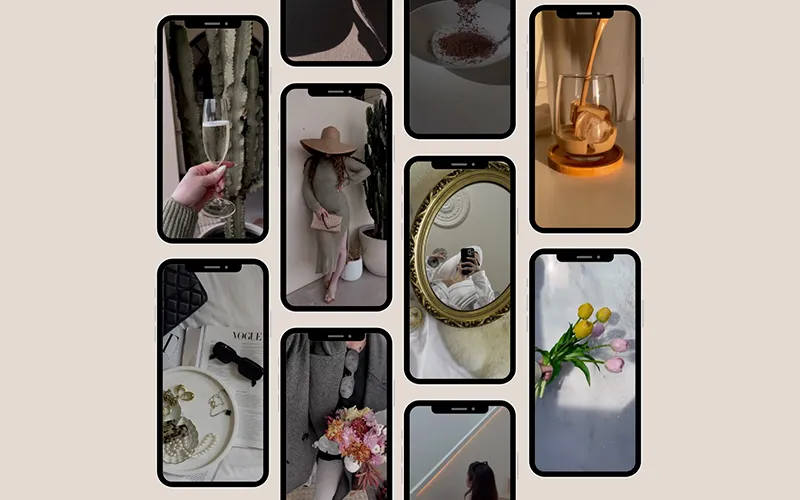 Aesthetic faceless videos